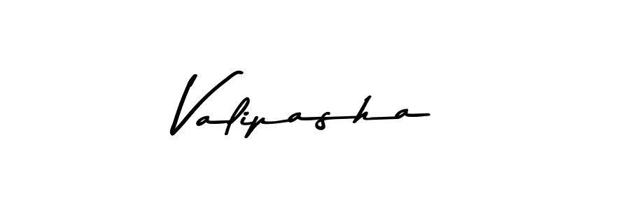 Use a signature maker to create a handwritten signature online. With this signature software, you can design (Asem Kandis PERSONAL USE) your own signature for name Valipasha. Valipasha signature style 9 images and pictures png