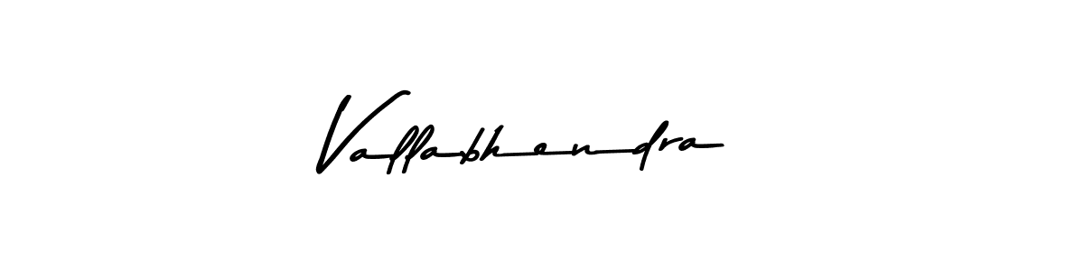 Create a beautiful signature design for name Vallabhendra. With this signature (Asem Kandis PERSONAL USE) fonts, you can make a handwritten signature for free. Vallabhendra signature style 9 images and pictures png