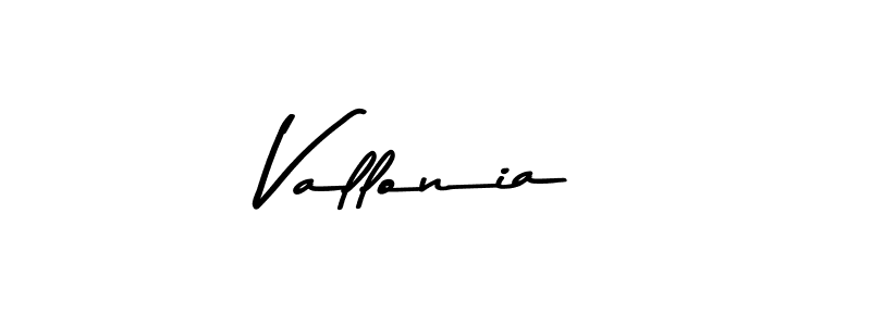 Create a beautiful signature design for name Vallonia. With this signature (Asem Kandis PERSONAL USE) fonts, you can make a handwritten signature for free. Vallonia signature style 9 images and pictures png