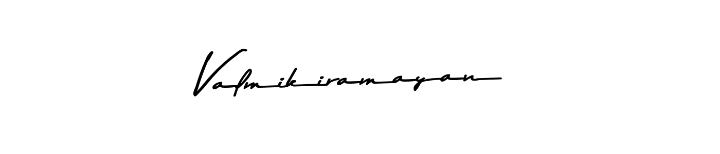 Similarly Asem Kandis PERSONAL USE is the best handwritten signature design. Signature creator online .You can use it as an online autograph creator for name Valmikiramayan. Valmikiramayan signature style 9 images and pictures png