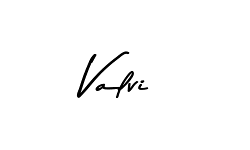 How to make Valvi signature? Asem Kandis PERSONAL USE is a professional autograph style. Create handwritten signature for Valvi name. Valvi signature style 9 images and pictures png