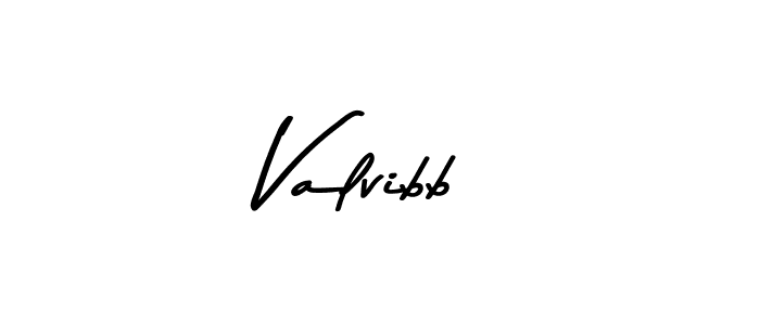 Create a beautiful signature design for name Valvibb. With this signature (Asem Kandis PERSONAL USE) fonts, you can make a handwritten signature for free. Valvibb signature style 9 images and pictures png