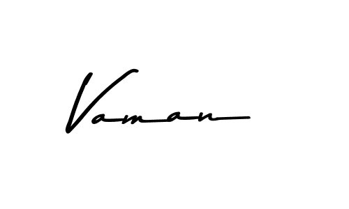 You should practise on your own different ways (Asem Kandis PERSONAL USE) to write your name (Vaman) in signature. don't let someone else do it for you. Vaman signature style 9 images and pictures png