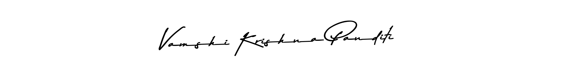 Similarly Asem Kandis PERSONAL USE is the best handwritten signature design. Signature creator online .You can use it as an online autograph creator for name Vamshi Krishna Panditi. Vamshi Krishna Panditi signature style 9 images and pictures png