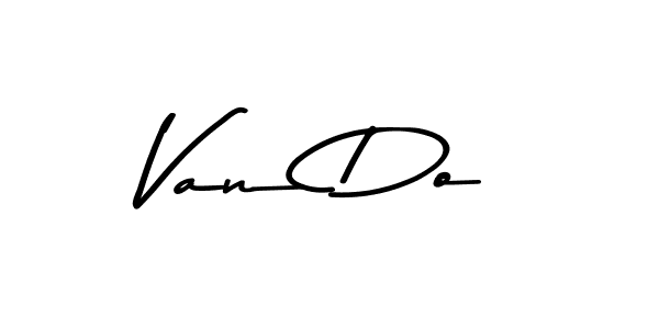 Make a beautiful signature design for name Van Do. With this signature (Asem Kandis PERSONAL USE) style, you can create a handwritten signature for free. Van Do signature style 9 images and pictures png