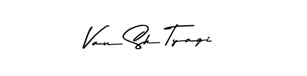 Make a beautiful signature design for name Van Sh Tyagi. Use this online signature maker to create a handwritten signature for free. Van Sh Tyagi signature style 9 images and pictures png