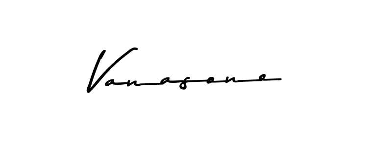 Also we have Vanasone name is the best signature style. Create professional handwritten signature collection using Asem Kandis PERSONAL USE autograph style. Vanasone signature style 9 images and pictures png