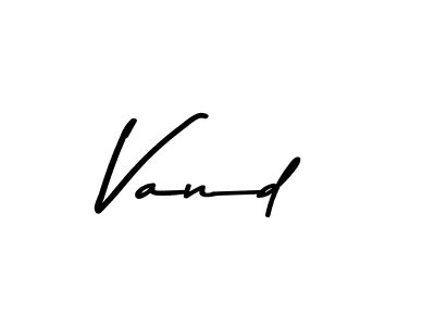 This is the best signature style for the Vand name. Also you like these signature font (Asem Kandis PERSONAL USE). Mix name signature. Vand signature style 9 images and pictures png