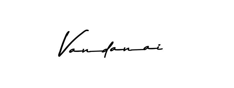 Use a signature maker to create a handwritten signature online. With this signature software, you can design (Asem Kandis PERSONAL USE) your own signature for name Vandanai. Vandanai signature style 9 images and pictures png