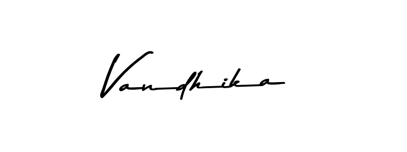 The best way (Asem Kandis PERSONAL USE) to make a short signature is to pick only two or three words in your name. The name Vandhika include a total of six letters. For converting this name. Vandhika signature style 9 images and pictures png