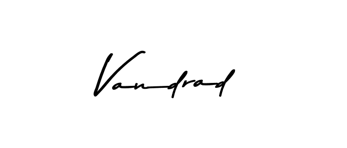 if you are searching for the best signature style for your name Vandrad. so please give up your signature search. here we have designed multiple signature styles  using Asem Kandis PERSONAL USE. Vandrad signature style 9 images and pictures png