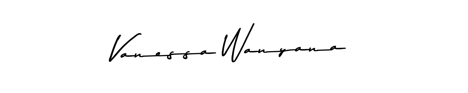Also You can easily find your signature by using the search form. We will create Vanessa Wanyana name handwritten signature images for you free of cost using Asem Kandis PERSONAL USE sign style. Vanessa Wanyana signature style 9 images and pictures png