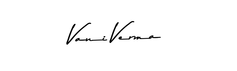 This is the best signature style for the Vani Verma name. Also you like these signature font (Asem Kandis PERSONAL USE). Mix name signature. Vani Verma signature style 9 images and pictures png