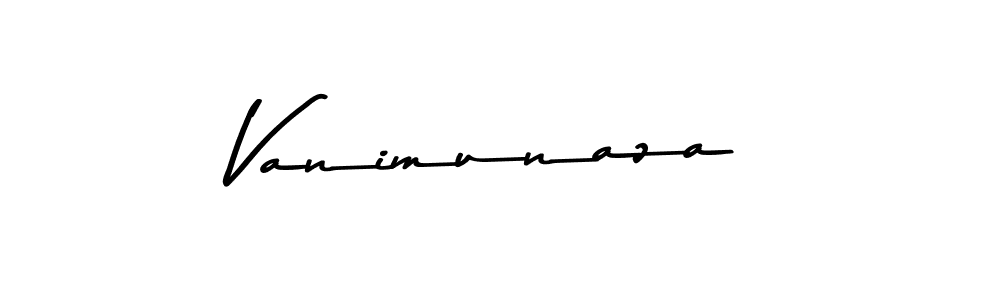 You should practise on your own different ways (Asem Kandis PERSONAL USE) to write your name (Vanimunaza) in signature. don't let someone else do it for you. Vanimunaza signature style 9 images and pictures png