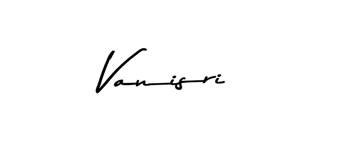 You should practise on your own different ways (Asem Kandis PERSONAL USE) to write your name (Vanisri) in signature. don't let someone else do it for you. Vanisri signature style 9 images and pictures png