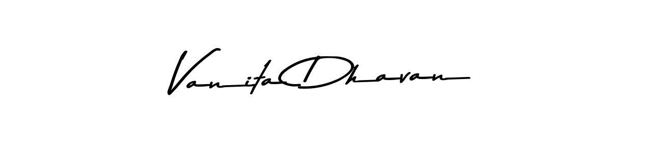 Also we have Vanita Dhavan name is the best signature style. Create professional handwritten signature collection using Asem Kandis PERSONAL USE autograph style. Vanita Dhavan signature style 9 images and pictures png