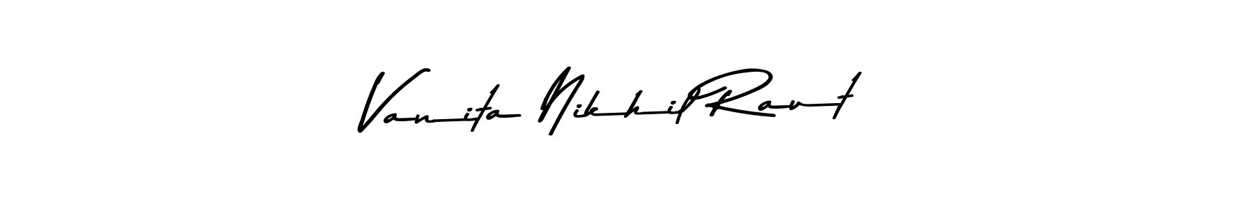 You can use this online signature creator to create a handwritten signature for the name Vanita Nikhil Raut. This is the best online autograph maker. Vanita Nikhil Raut signature style 9 images and pictures png