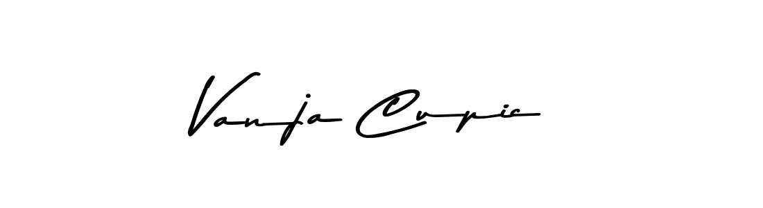if you are searching for the best signature style for your name Vanja Cupic. so please give up your signature search. here we have designed multiple signature styles  using Asem Kandis PERSONAL USE. Vanja Cupic signature style 9 images and pictures png