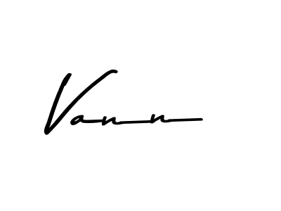 You should practise on your own different ways (Asem Kandis PERSONAL USE) to write your name (Vann) in signature. don't let someone else do it for you. Vann signature style 9 images and pictures png