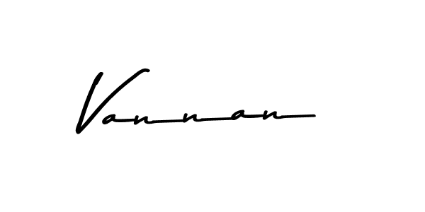 Create a beautiful signature design for name Vannan. With this signature (Asem Kandis PERSONAL USE) fonts, you can make a handwritten signature for free. Vannan signature style 9 images and pictures png