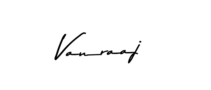 Design your own signature with our free online signature maker. With this signature software, you can create a handwritten (Asem Kandis PERSONAL USE) signature for name Vanraaj. Vanraaj signature style 9 images and pictures png