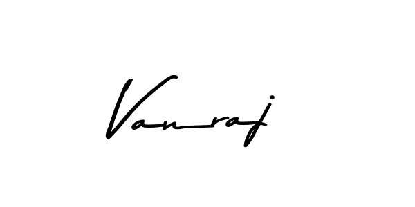 How to make Vanraj signature? Asem Kandis PERSONAL USE is a professional autograph style. Create handwritten signature for Vanraj name. Vanraj signature style 9 images and pictures png