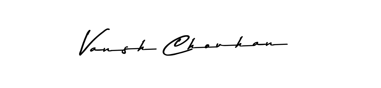 This is the best signature style for the Vansh Chouhan name. Also you like these signature font (Asem Kandis PERSONAL USE). Mix name signature. Vansh Chouhan signature style 9 images and pictures png