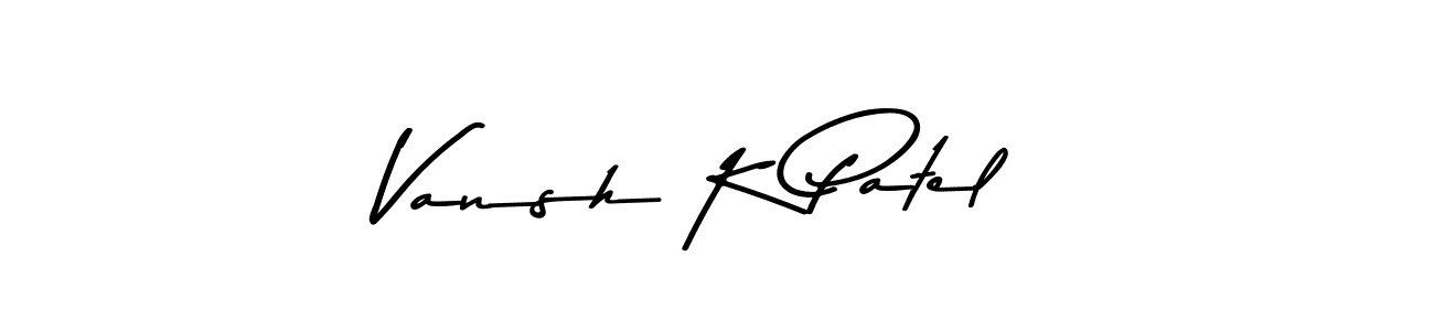 You can use this online signature creator to create a handwritten signature for the name Vansh K Patel. This is the best online autograph maker. Vansh K Patel signature style 9 images and pictures png