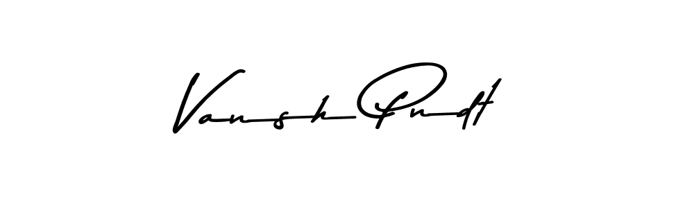 You can use this online signature creator to create a handwritten signature for the name Vansh Pndt. This is the best online autograph maker. Vansh Pndt signature style 9 images and pictures png