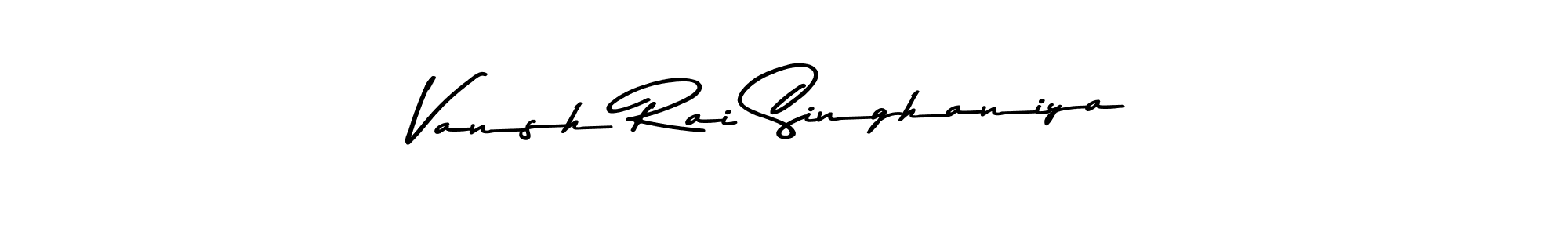 You should practise on your own different ways (Asem Kandis PERSONAL USE) to write your name (Vansh Rai Singhaniya) in signature. don't let someone else do it for you. Vansh Rai Singhaniya signature style 9 images and pictures png