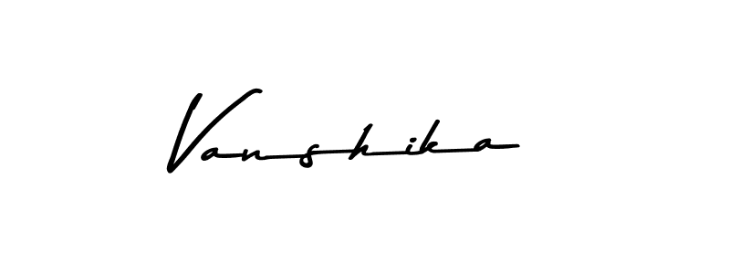 Also You can easily find your signature by using the search form. We will create Vanshika name handwritten signature images for you free of cost using Asem Kandis PERSONAL USE sign style. Vanshika signature style 9 images and pictures png