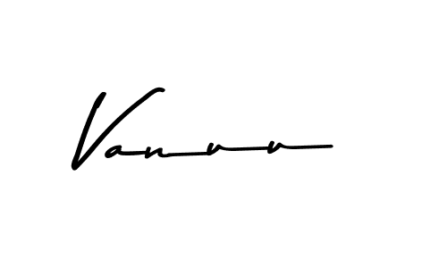 Also we have Vanuu name is the best signature style. Create professional handwritten signature collection using Asem Kandis PERSONAL USE autograph style. Vanuu signature style 9 images and pictures png