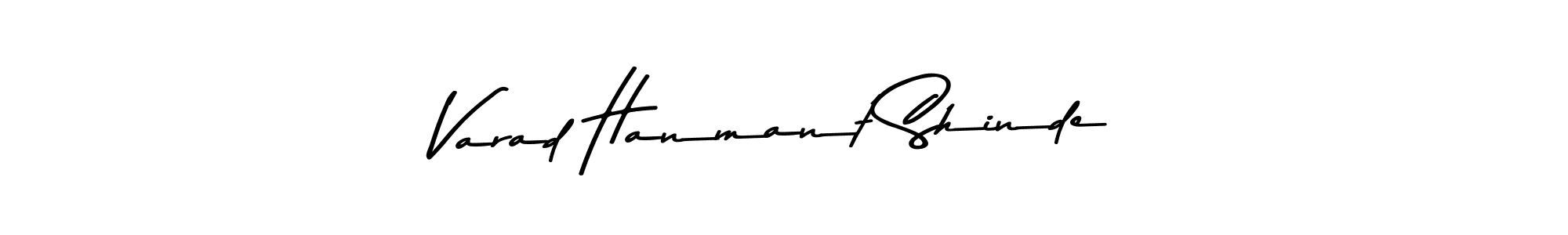 The best way (Asem Kandis PERSONAL USE) to make a short signature is to pick only two or three words in your name. The name Varad Hanmant Shinde include a total of six letters. For converting this name. Varad Hanmant Shinde signature style 9 images and pictures png