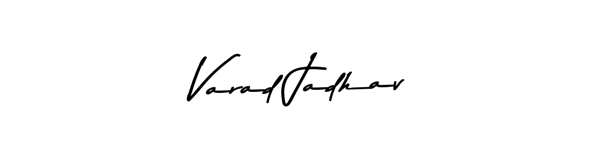 You should practise on your own different ways (Asem Kandis PERSONAL USE) to write your name (Varad Jadhav) in signature. don't let someone else do it for you. Varad Jadhav signature style 9 images and pictures png