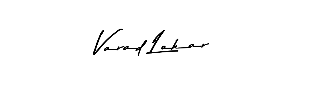 Here are the top 10 professional signature styles for the name Varad Lohar. These are the best autograph styles you can use for your name. Varad Lohar signature style 9 images and pictures png