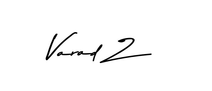 How to make Varad Z signature? Asem Kandis PERSONAL USE is a professional autograph style. Create handwritten signature for Varad Z name. Varad Z signature style 9 images and pictures png