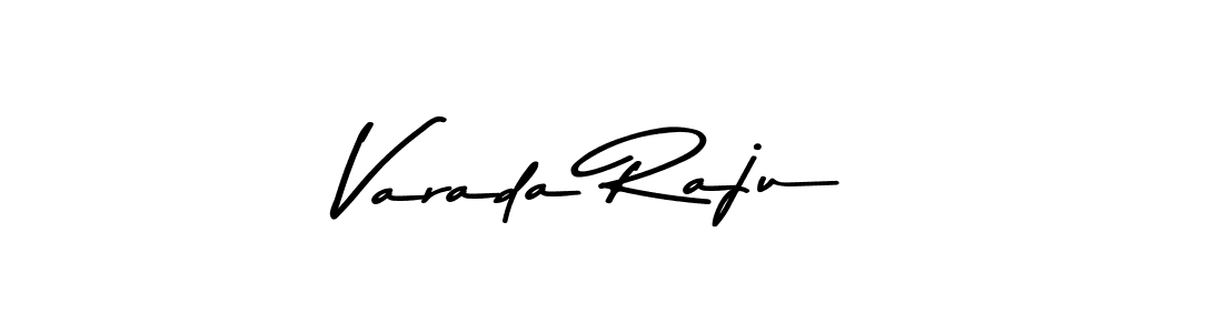 Design your own signature with our free online signature maker. With this signature software, you can create a handwritten (Asem Kandis PERSONAL USE) signature for name Varada Raju. Varada Raju signature style 9 images and pictures png