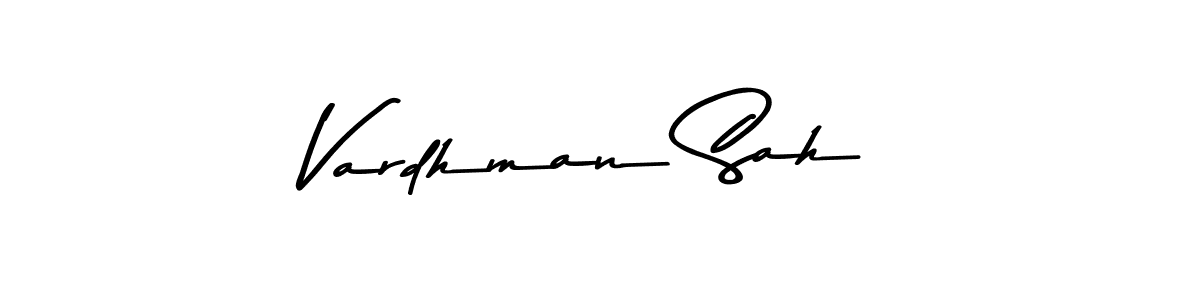 Also You can easily find your signature by using the search form. We will create Vardhman Sah name handwritten signature images for you free of cost using Asem Kandis PERSONAL USE sign style. Vardhman Sah signature style 9 images and pictures png