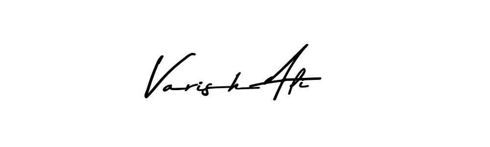 It looks lik you need a new signature style for name Varish Ali. Design unique handwritten (Asem Kandis PERSONAL USE) signature with our free signature maker in just a few clicks. Varish Ali signature style 9 images and pictures png