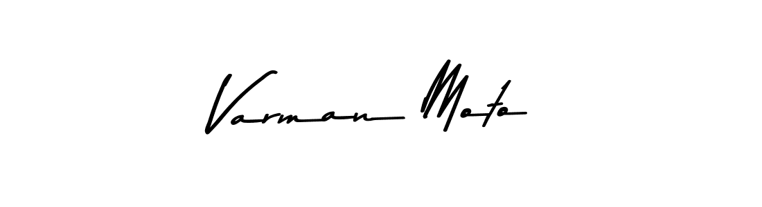 Design your own signature with our free online signature maker. With this signature software, you can create a handwritten (Asem Kandis PERSONAL USE) signature for name Varman Moto. Varman Moto signature style 9 images and pictures png