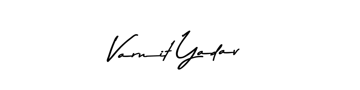 Asem Kandis PERSONAL USE is a professional signature style that is perfect for those who want to add a touch of class to their signature. It is also a great choice for those who want to make their signature more unique. Get Varnit Yadav name to fancy signature for free. Varnit Yadav signature style 9 images and pictures png