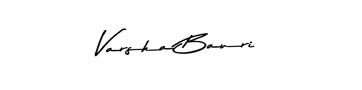 Use a signature maker to create a handwritten signature online. With this signature software, you can design (Asem Kandis PERSONAL USE) your own signature for name Varsha Bauri. Varsha Bauri signature style 9 images and pictures png