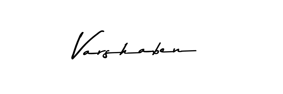 if you are searching for the best signature style for your name Varshaben. so please give up your signature search. here we have designed multiple signature styles  using Asem Kandis PERSONAL USE. Varshaben signature style 9 images and pictures png