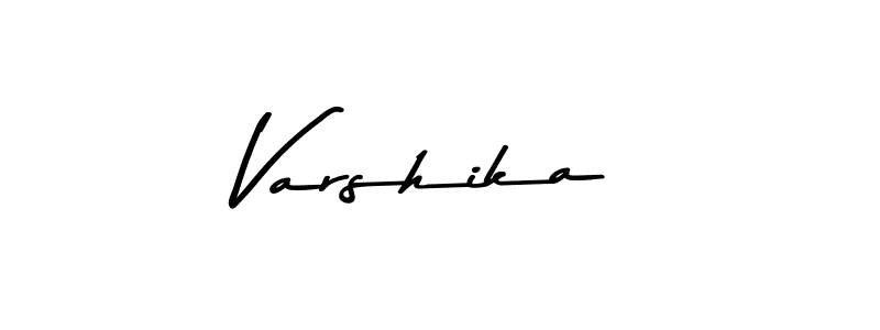 Also we have Varshika name is the best signature style. Create professional handwritten signature collection using Asem Kandis PERSONAL USE autograph style. Varshika signature style 9 images and pictures png