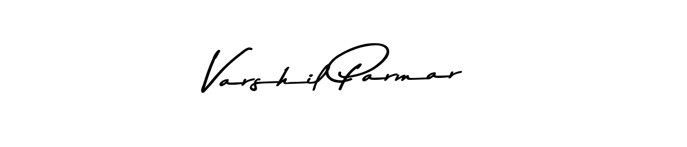 Varshil Parmar stylish signature style. Best Handwritten Sign (Asem Kandis PERSONAL USE) for my name. Handwritten Signature Collection Ideas for my name Varshil Parmar. Varshil Parmar signature style 9 images and pictures png