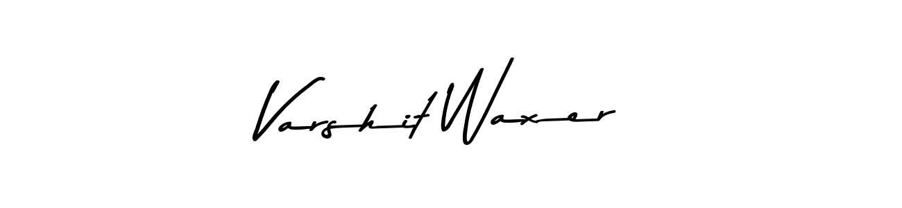 Create a beautiful signature design for name Varshit Waxer. With this signature (Asem Kandis PERSONAL USE) fonts, you can make a handwritten signature for free. Varshit Waxer signature style 9 images and pictures png