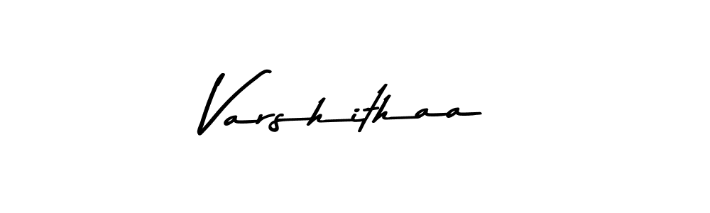 Design your own signature with our free online signature maker. With this signature software, you can create a handwritten (Asem Kandis PERSONAL USE) signature for name Varshithaa. Varshithaa signature style 9 images and pictures png