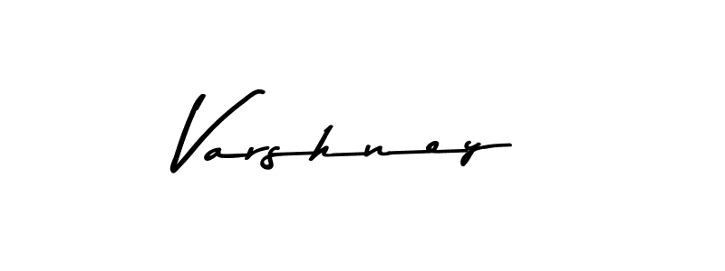 How to make Varshney signature? Asem Kandis PERSONAL USE is a professional autograph style. Create handwritten signature for Varshney name. Varshney signature style 9 images and pictures png