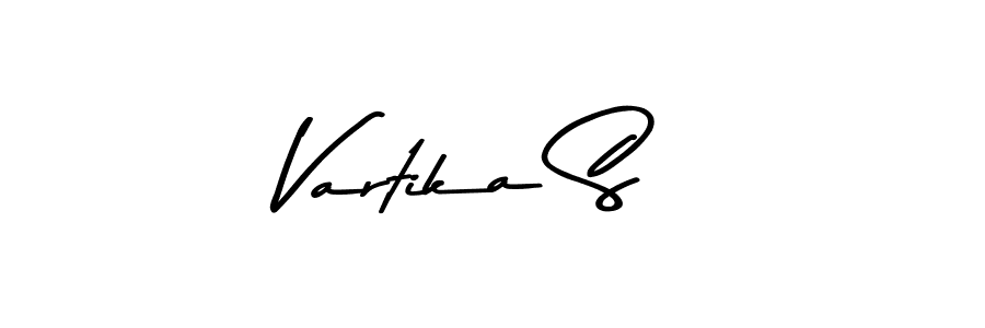 You can use this online signature creator to create a handwritten signature for the name Vartika S. This is the best online autograph maker. Vartika S signature style 9 images and pictures png