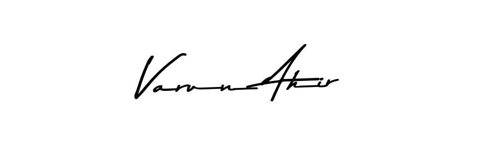 It looks lik you need a new signature style for name Varun Ahir. Design unique handwritten (Asem Kandis PERSONAL USE) signature with our free signature maker in just a few clicks. Varun Ahir signature style 9 images and pictures png